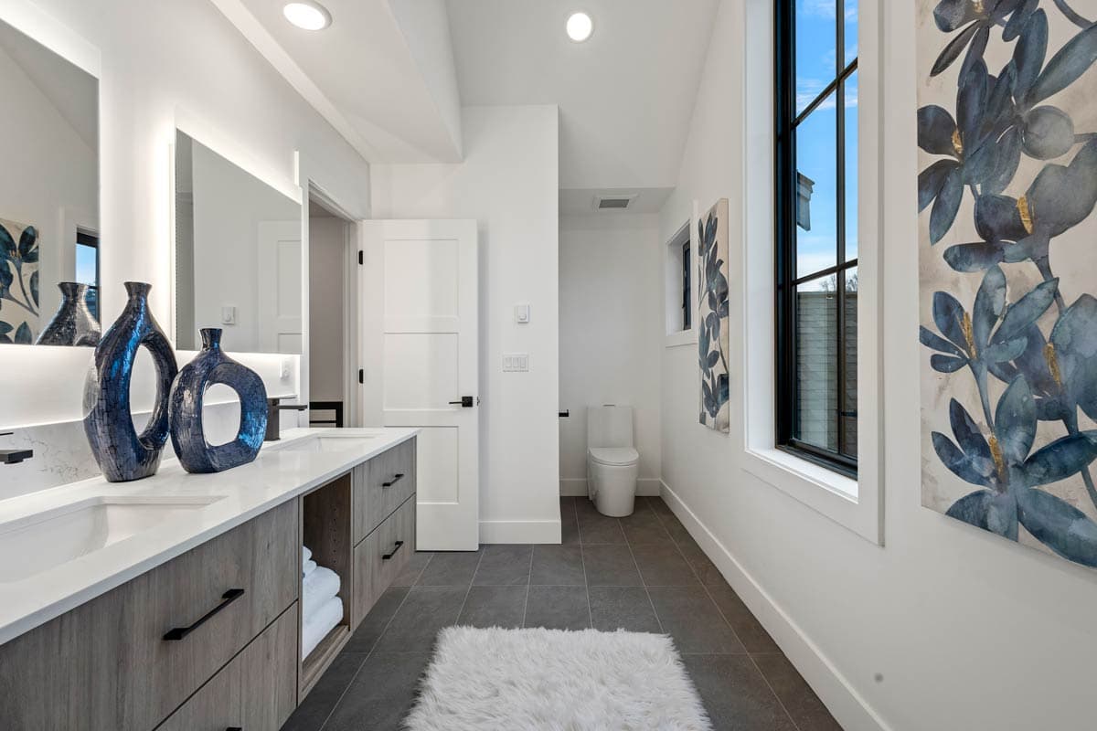 Plan 280238JWD: Modern Farmhouse with Lofted Third Floor and Outdoor Living Galore - Image #39 - Contemporary, Farmhouse, Transitional