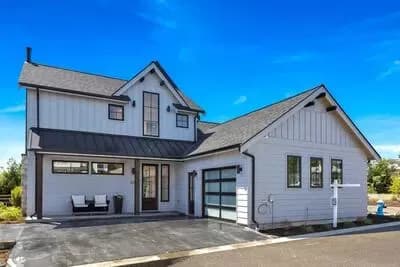Modern Farmhouse with Lofted Third Floor and Outdoor Living Galore