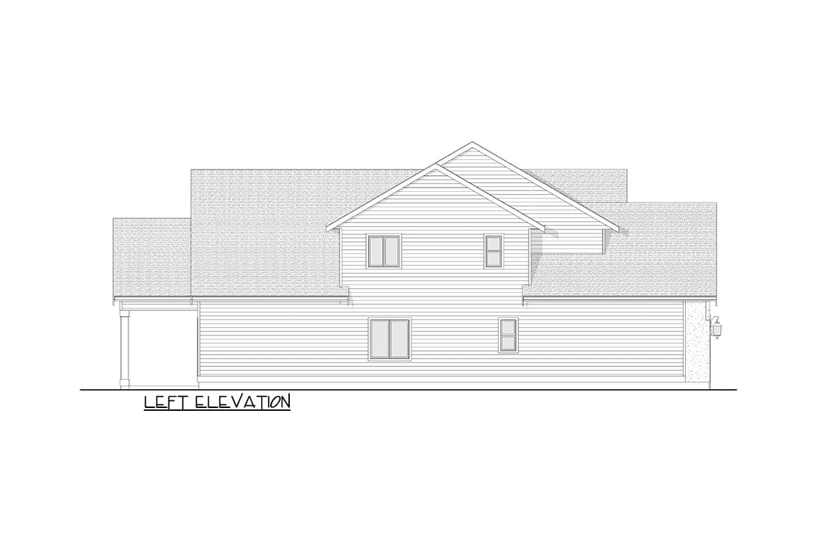 Plan 270118AF: 2-Story Transitional-Style European Cottage Plan with 1st Floor Master - 2470 Sq Ft - Image #30 - Contemporary, Cottage, European, Transitional