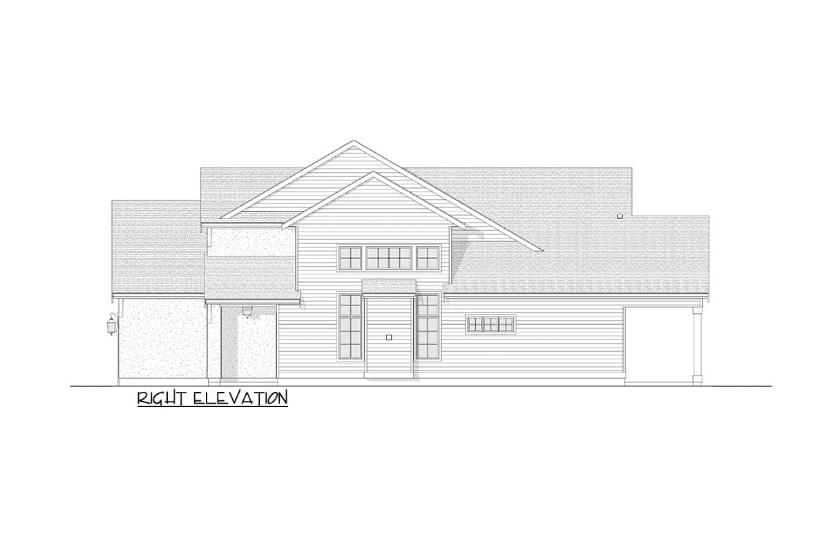 Plan 270118AF: 2-Story Transitional-Style European Cottage Plan with 1st Floor Master - 2470 Sq Ft - Image #31 - Contemporary, Cottage, European, Transitional