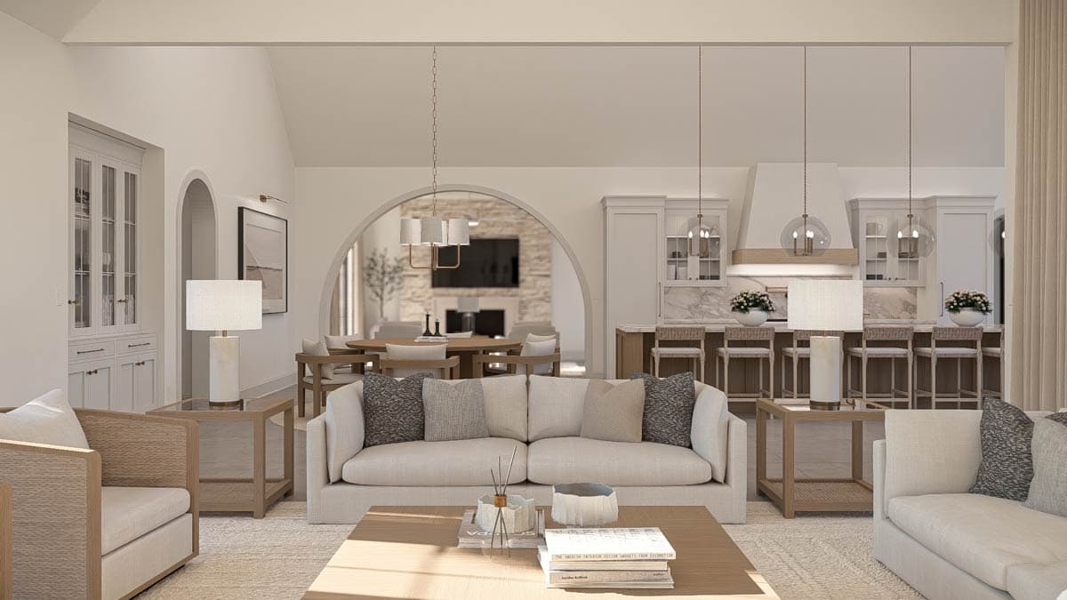 Plan 623520DJ: 3-Bedroom European-Style House Plan with  Loft and Home Office - 4589 Sq Ft - Image #20 - European