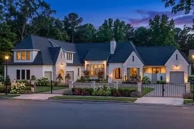 3-Bedroom European-Style House Plan with  Loft and Home Office - 4589 Sq Ft