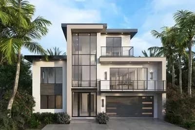 Contemporary Luxury Home with Expansive Garage and Open Layout