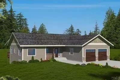  Cozy Ranch-Style Home with Spacious Covered Deck