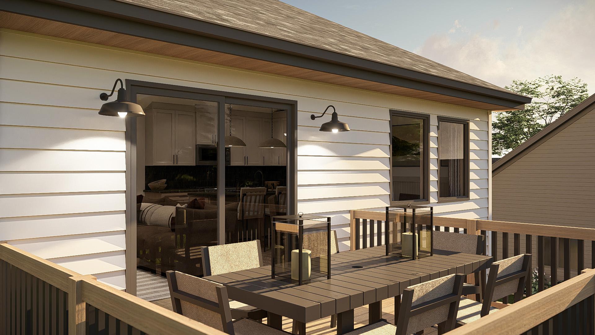 Plan 623524DJ: Narrow Two-Story Modern Farmhouse Plan with Upside Down Floor Plan - 1451 Sq Ft - Image #13 - Modern Farmhouse