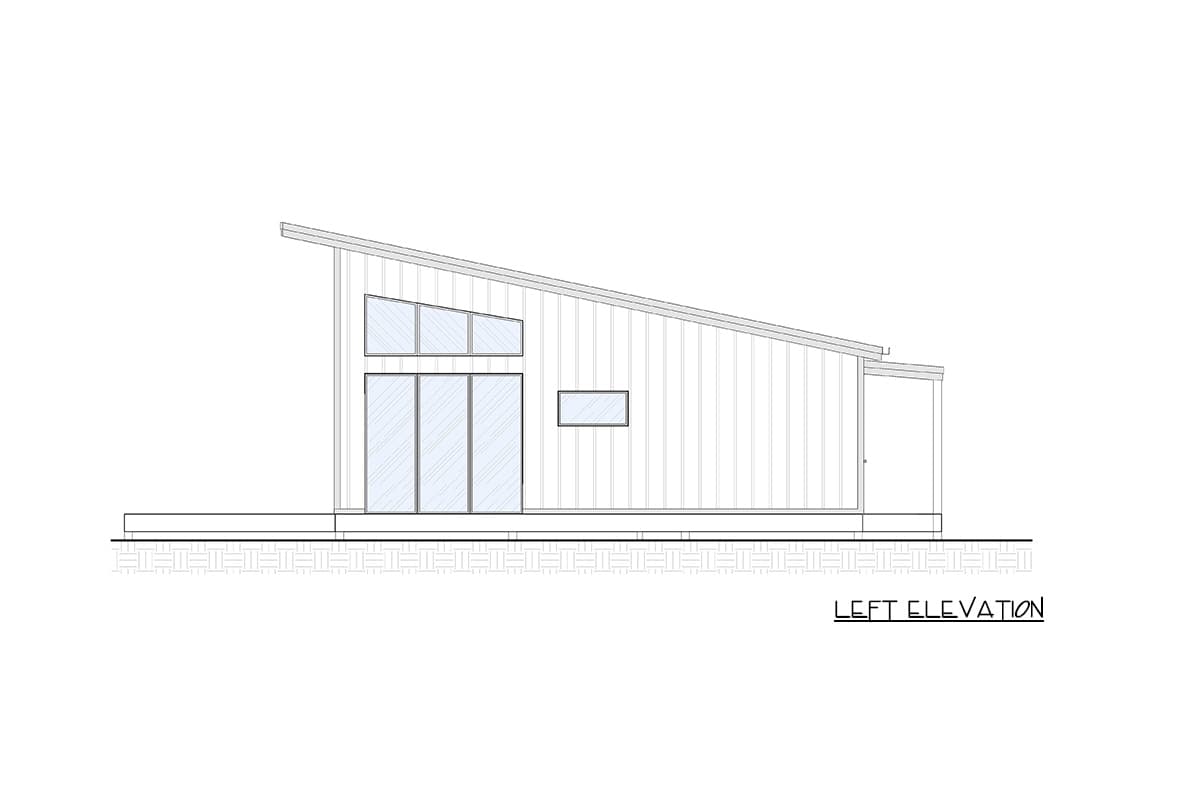 Plan 337010JUN: Sleek Modern Mountain Home with Vaulted Ceilings and Lofted Flex Space - Image #6 - Contemporary, Mid Century Modern, Modern