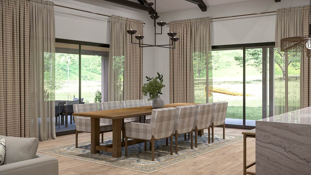 Plan 623525DJ: Expansive Barndominium with Luxury Features and Wraparound Porch - Image #10 - Barndominium