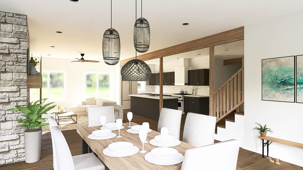 Plan 135366GRA: Modern Farmhouse Charm with Spacious Design and Wraparound Porch - Image #22 - Modern Farmhouse, Mountain
