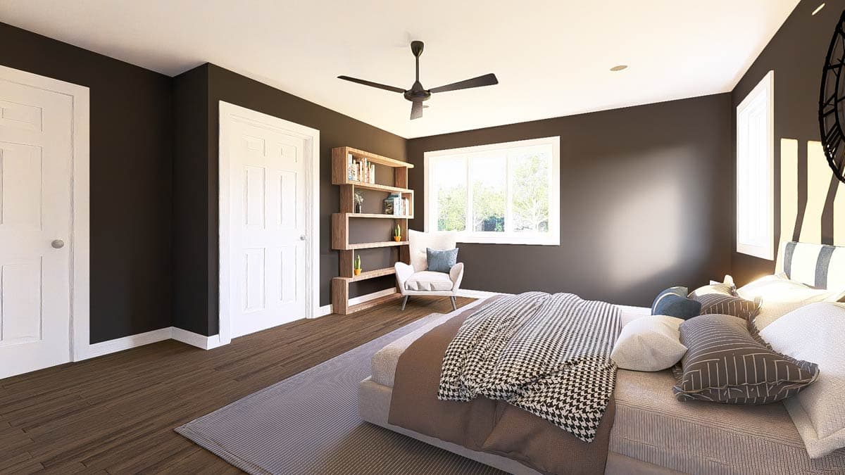Plan 135366GRA: Modern Farmhouse Charm with Spacious Design and Wraparound Porch - Image #14 - Modern Farmhouse, Mountain