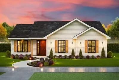 Charming Craftsman Ranch Home with Cozy Layout