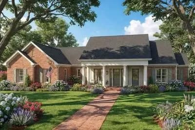 Charming Southern Ranch with Spacious Porch and Modern Amenities