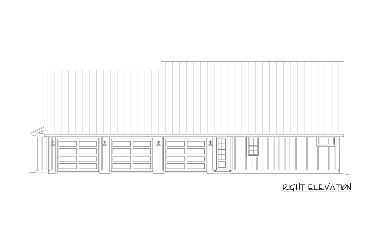 Plan 680570VR: Modern Farmhouse with Expansive Porches and Home Office - Image #12 - Farmhouse, Modern Farmhouse