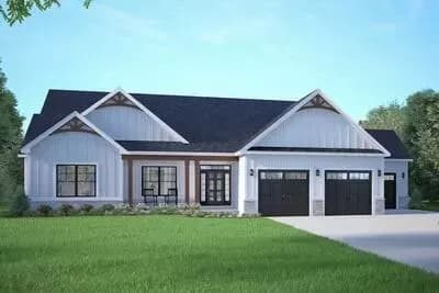 Charming Craftsman with Spacious Open Layout and Bonus Garage Space