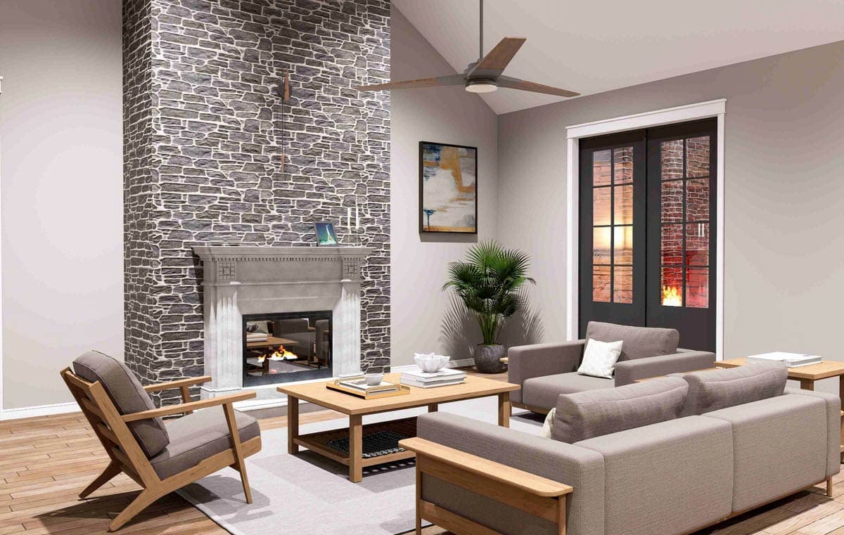Plan 680571VR: Inviting Modern Farmhouse with Spacious Bonus Room and Outdoor Comfort - Image #6 - Modern Farmhouse, New American