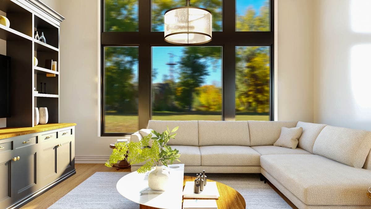 Plan 135368GRA: Contemporary 3-Bedroom House Plan with Loft and Spacious Garage - Image #11 - Contemporary, Modern, Northwest