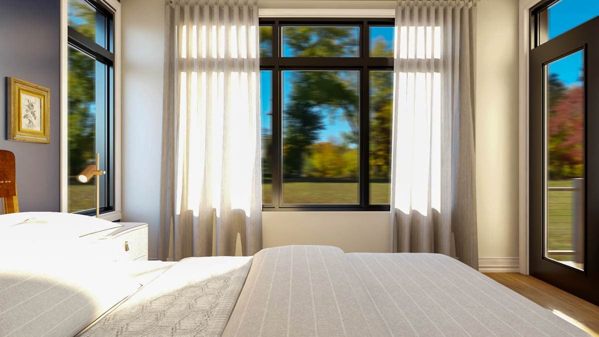 Plan 135368GRA: Contemporary 3-Bedroom House Plan with Loft and Spacious Garage - Image #19 - Contemporary, Modern, Northwest