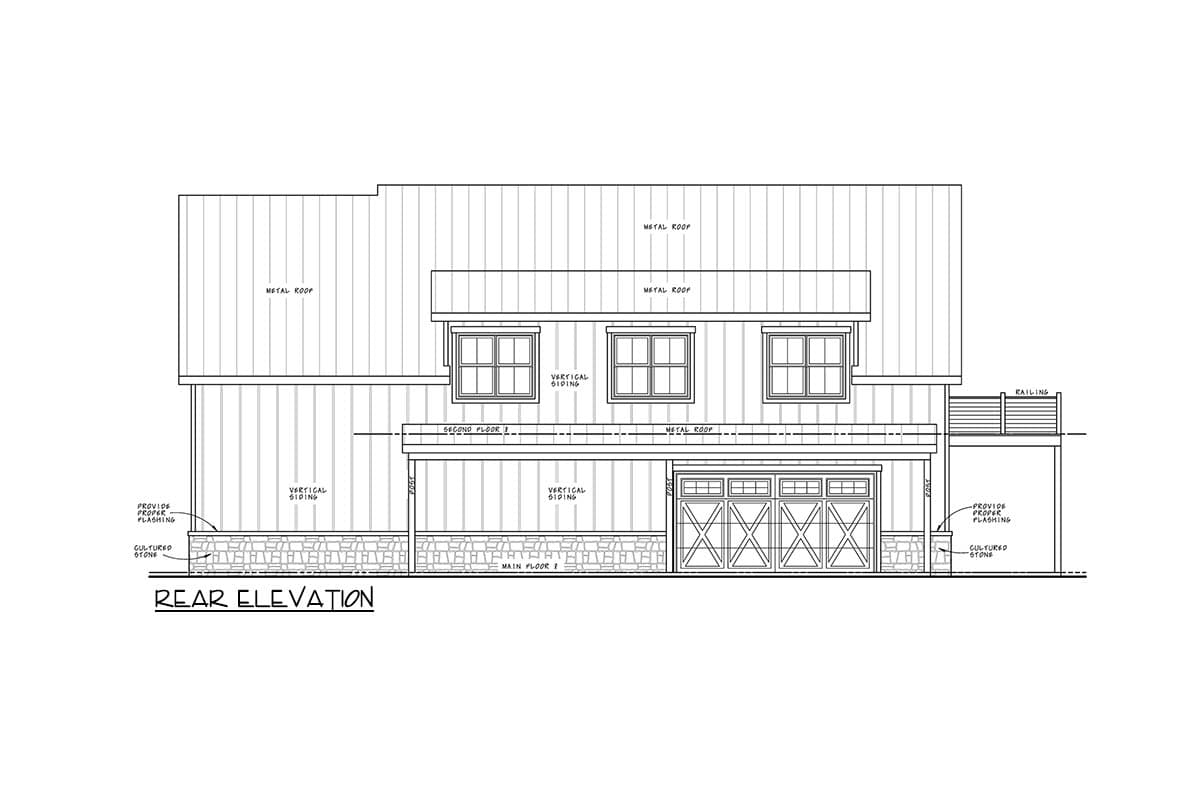 Plan 42466DB: Spacious Garage Apartment with Workshop and Home Office - Image #5 - Barndominium, Carriage, Country, Craftsman, Mountain, New American, Rustic