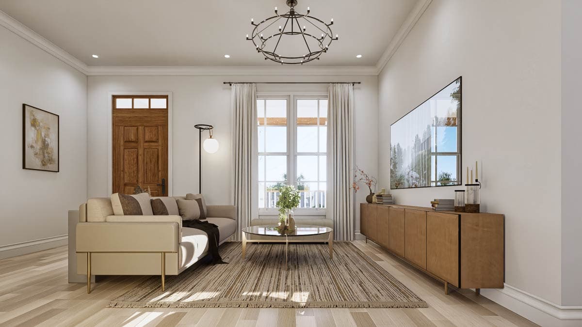 Plan 25915GE: Charming Ranch House with Open Layout and Cozy Porch - Image #16 - Ranch, Traditional