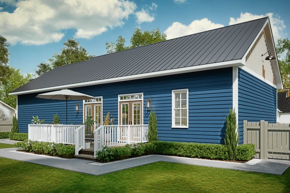 Plan 25915GE: Charming Ranch House with Open Layout and Cozy Porch - Image #8 - Ranch, Traditional