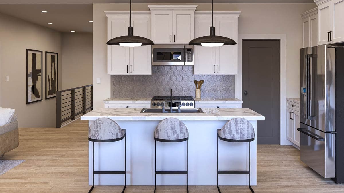 Plan 623531DJ: Modern Farmhouse Plan with Split Bedrooms and Optional Lower Level - Image #10 - Country, New American, Traditional