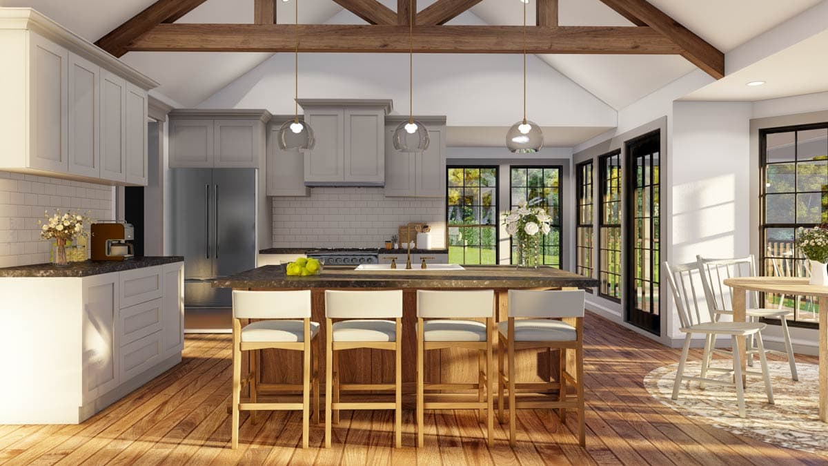 Plan 70926MK: Charming Craftsman Plan with Split Bedroom Design and Spacious Garage - Image #11 - Country, Craftsman, Farmhouse, Ranch
