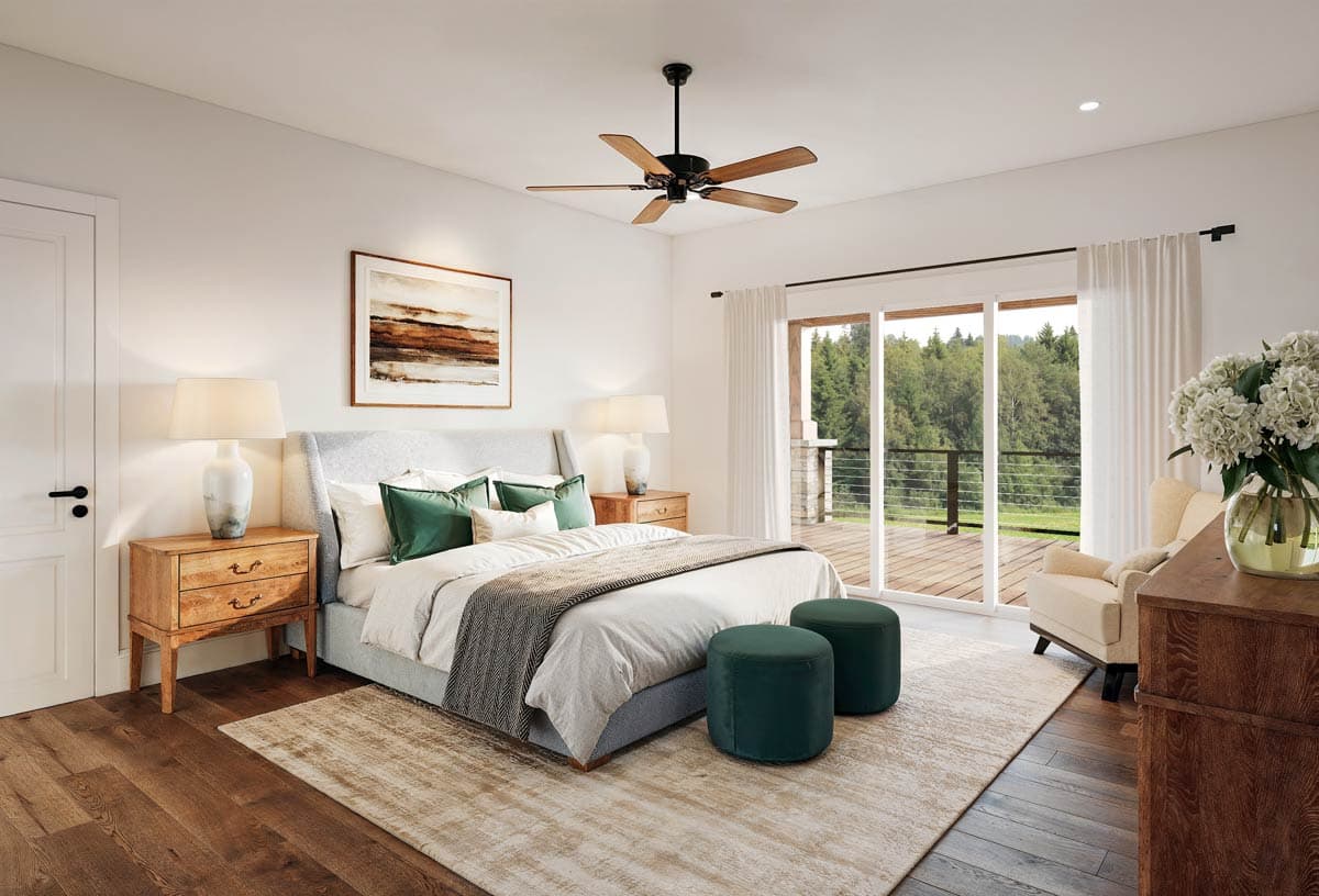 Plan 810040RBT: Spacious Modern Farmhouse with Walkout Basement and Flex Spaces - Image #8 - Modern Farmhouse, New American