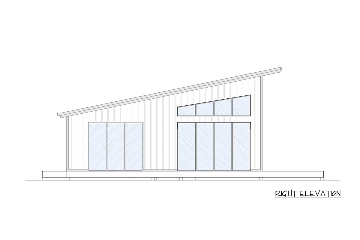 Plan 337011JUN: Modern Home Plan with Split Bedrooms and Loft - Image #5 - Mid Century Modern, Modern