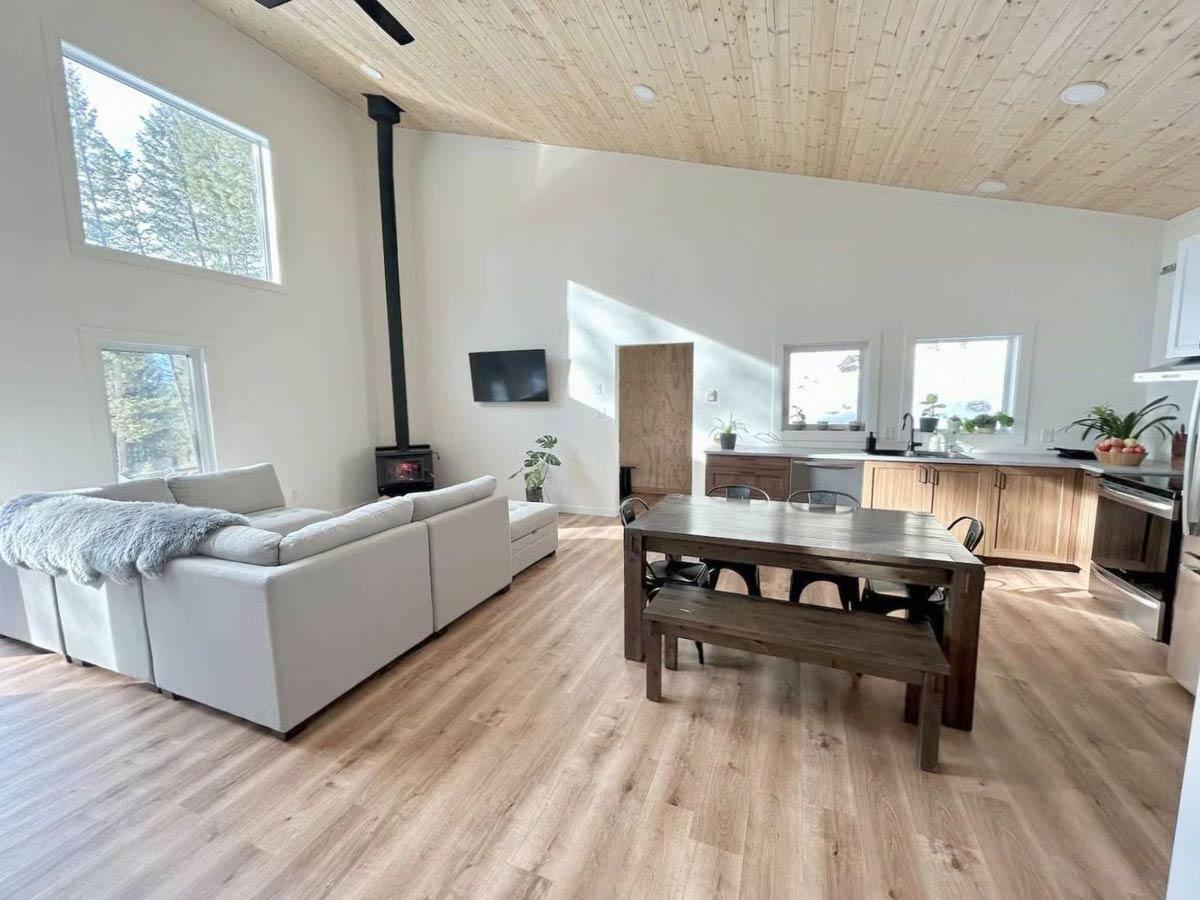 Plan 680583VR: Modern 2-Bedroom Home Plan with Art Loft and Spacious Deck - Image #9 - Modern, Mountain