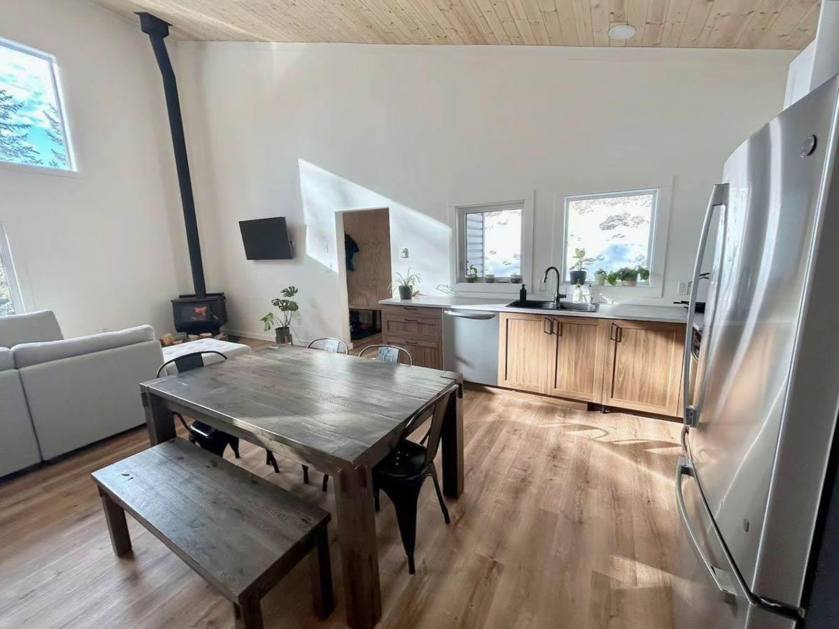 Plan 680583VR: Modern 2-Bedroom Home Plan with Art Loft and Spacious Deck - Image #6 - Modern, Mountain