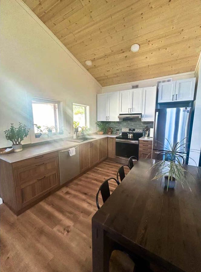 Plan 680583VR: Modern 2-Bedroom Home Plan with Art Loft and Spacious Deck - Image #8 - Modern, Mountain