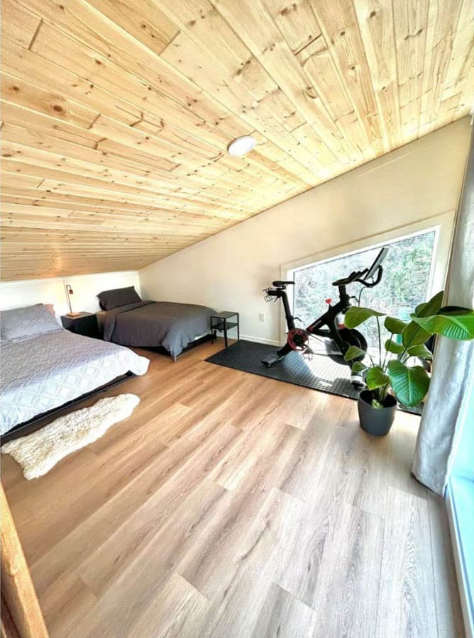 Plan 680583VR: Modern 2-Bedroom Home Plan with Art Loft and Spacious Deck - Image #15 - Modern, Mountain