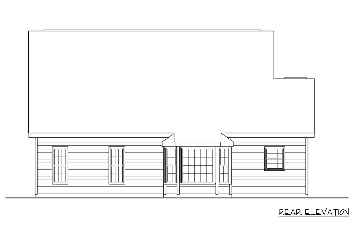 Plan 25919GE: Country Craftsman Plan with Split Bedroom Design - Image #5 - Country, Craftsman