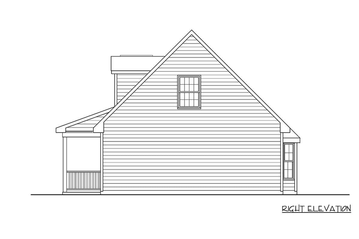 Plan 25919GE: Country Craftsman Plan with Split Bedroom Design - Image #6 - Country, Craftsman