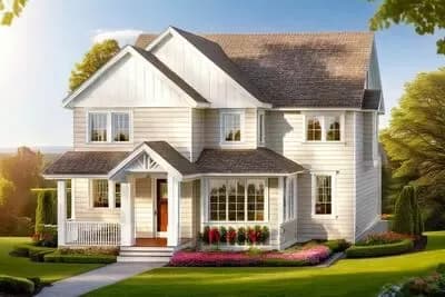 Spacious Two-Story Traditional House Plan with Loft and Split Bedroom