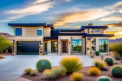 Luxurious 4-Bedroom Modern Home Plan with Game Room and Theater
