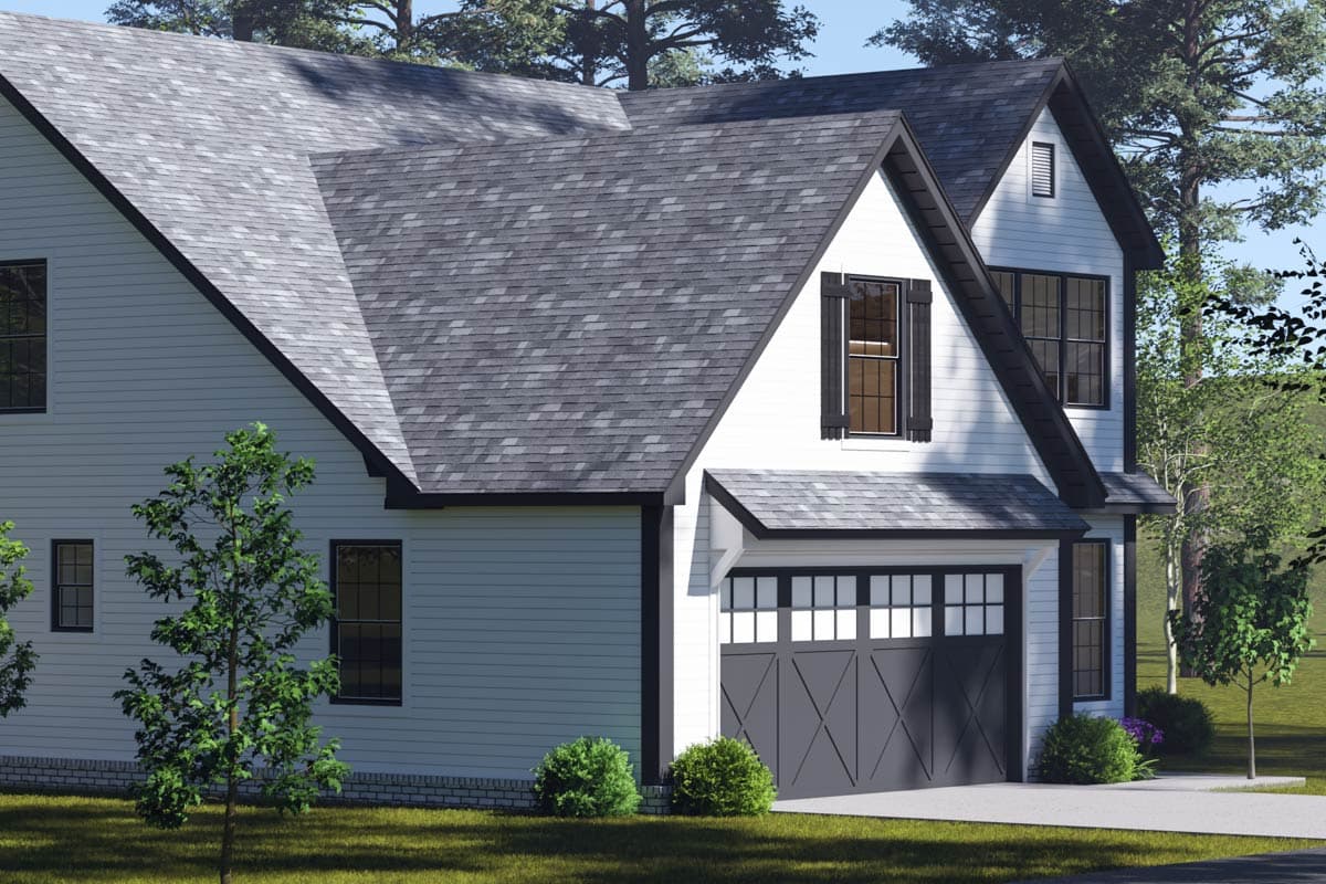 Plan 52454WM: 3-Bed Traditional House Plan with Optionally Finished Bonus Room - Image #5 - Traditional
