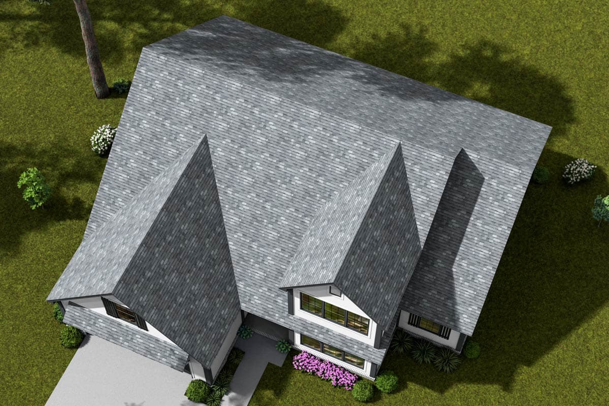 Plan 52454WM: 3-Bed Traditional House Plan with Optionally Finished Bonus Room - Image #7 - Traditional