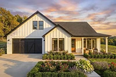 Modern Farmhouse Plan with Vaulted Great Room - 3 Beds, 2 Baths, 1,786 Sq Ft