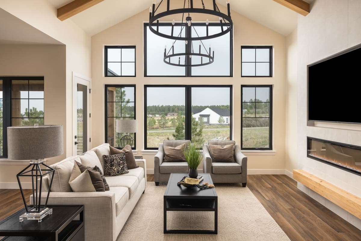 Plan 95284RW: Contemporary Mountain Ranch House Plan with Wraparound Porch - Image #10 - Contemporary, Mountain, Ranch, Rustic