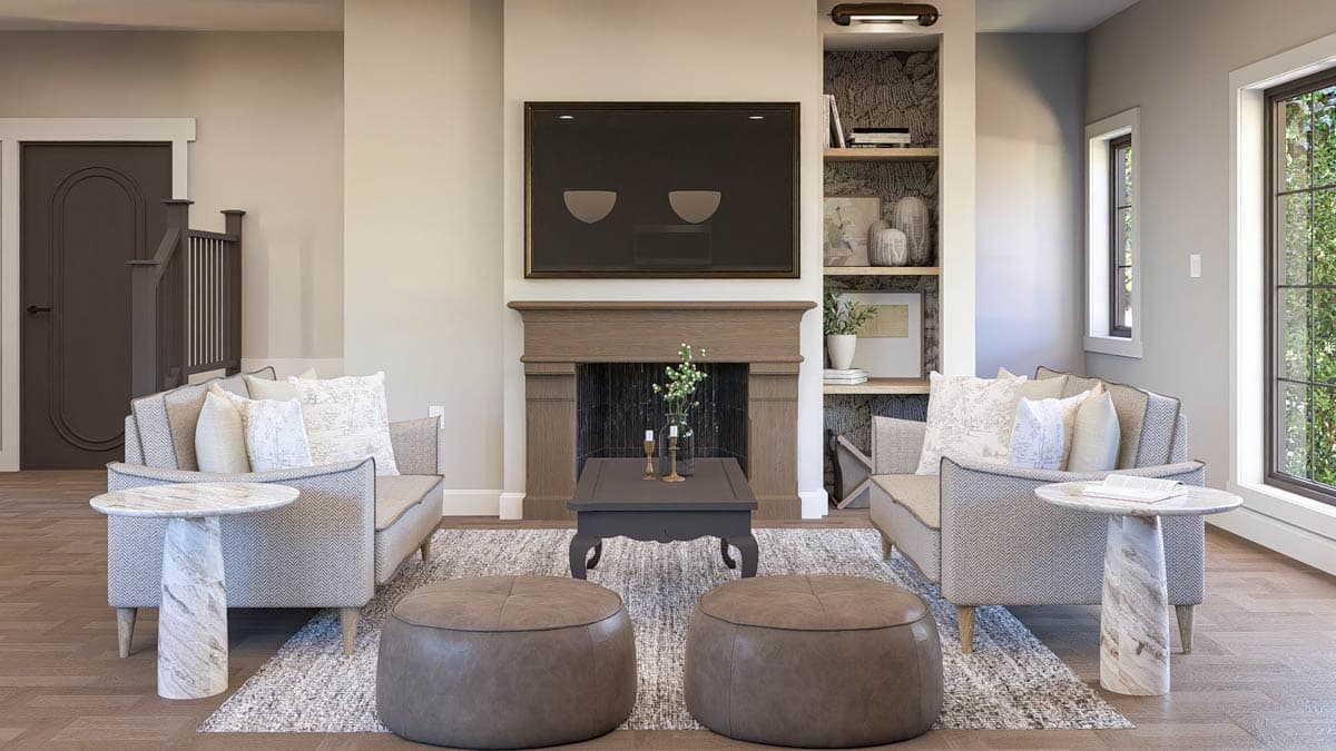 Plan 623536DJ: Two-Story European Victorian House Plan with Optional Lower Level - Image #9 - European, Victorian