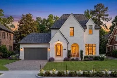 Two-Story European Victorian House Plan with Optional Lower Level