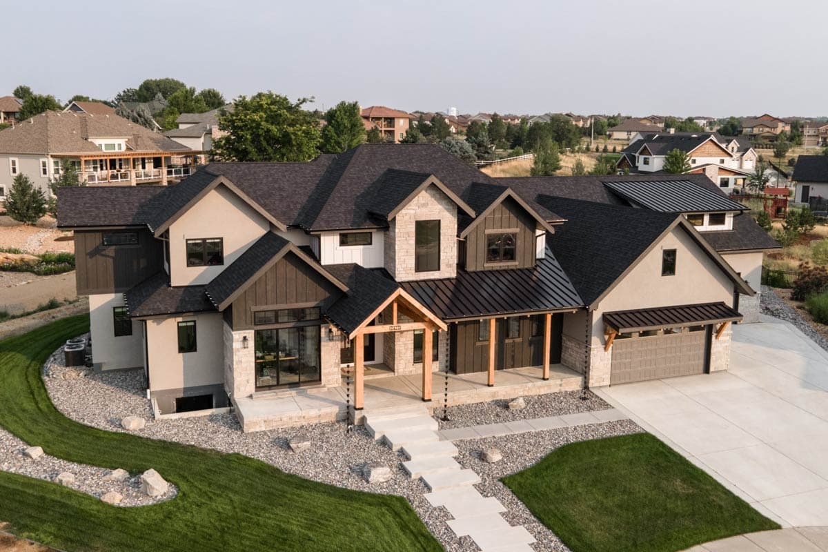 Plan 95291RW: Luxurious Transitional Modern Farmhouse House Plan with Guest Suite and Outdoor Covered Patio - Image #7 - Modern Farmhouse, New American, Transitional