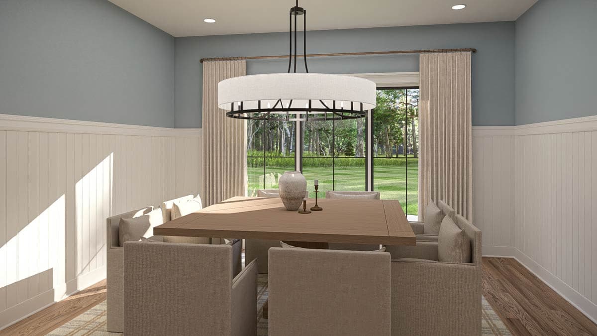 Plan 623537DJ: Transitional Farmhouse House Plan with Split Bedrooms - Image #13 - Farmhouse, Transitional
