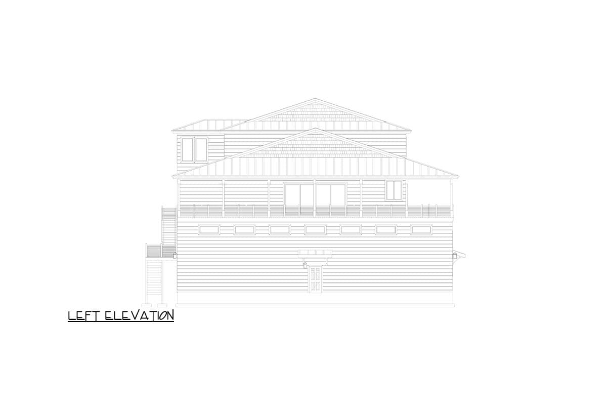 Plan 61649UT: Expansive Two-Bedroom Luxury Traditional Home with RV Garage and Workshop - Image #16 - Traditional