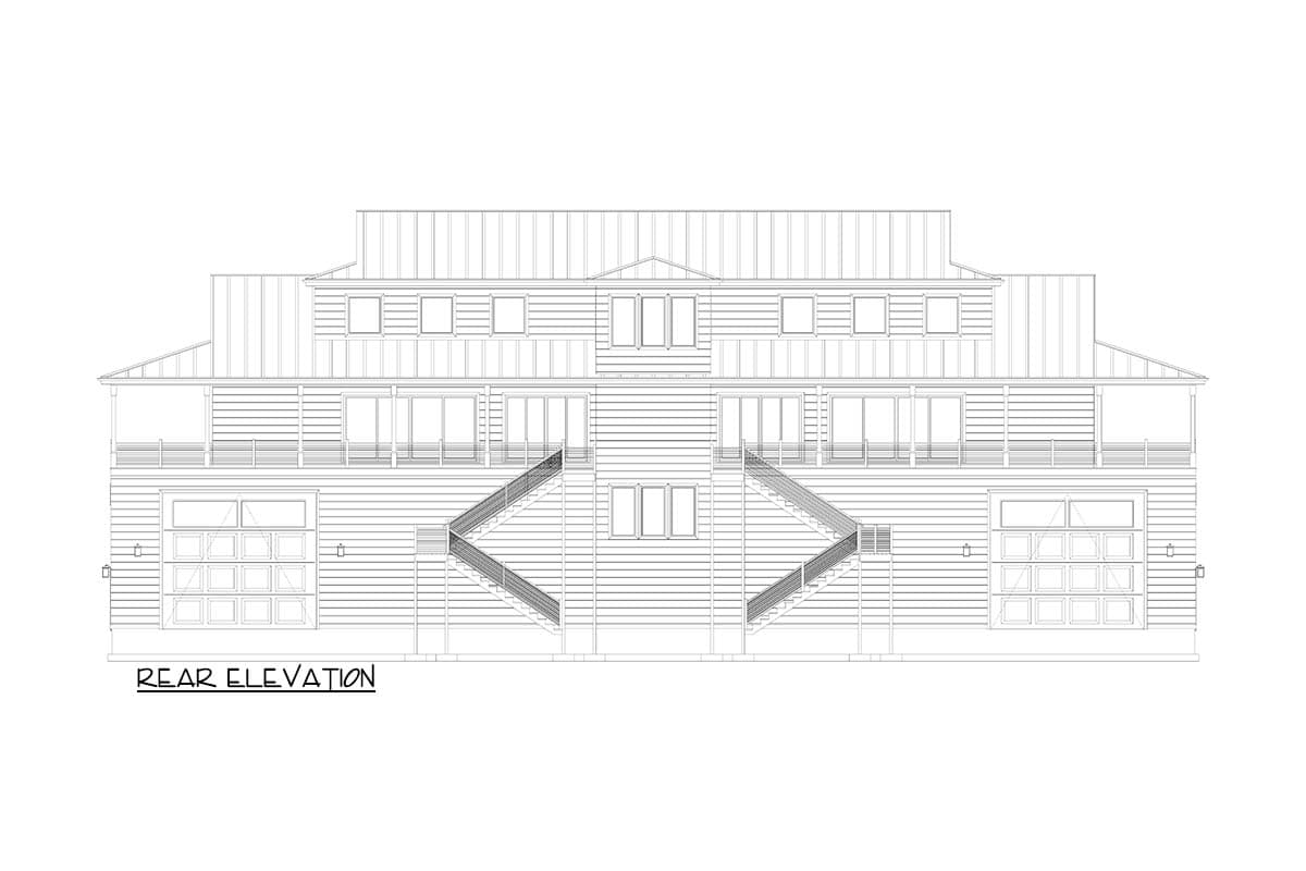 Plan 61649UT: Expansive Two-Bedroom Luxury Traditional Home with RV Garage and Workshop - Image #15 - Traditional