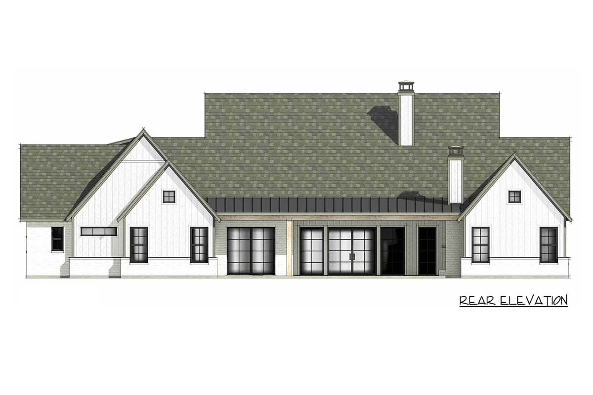 Plan 818171JSS: Spacious Modern Farmhouse Plan with Wraparound Porch - Image #8 - Farmhouse, Modern Farmhouse