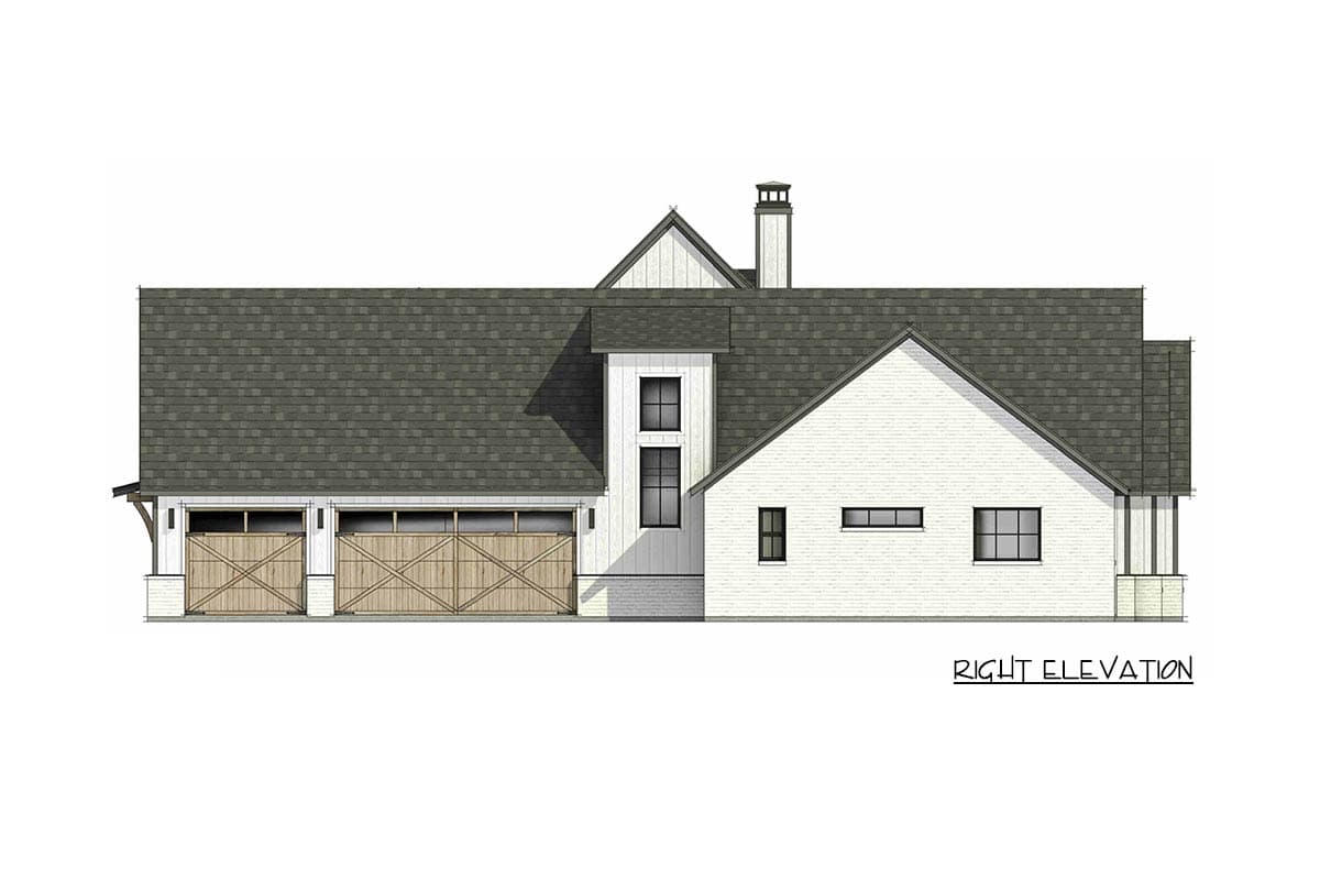 Plan 818171JSS: Spacious Modern Farmhouse Plan with Wraparound Porch - Image #9 - Farmhouse, Modern Farmhouse