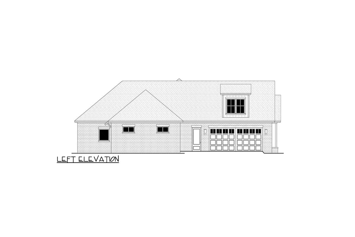 Plan 52009HZ: Modern Farmhouse Ranch with Split Bedrooms and Bonus Room - Image #6 - Country, Modern Farmhouse, Ranch, Traditional