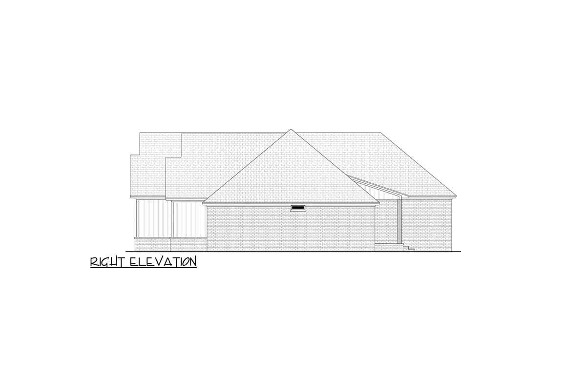 Plan 52009HZ: Modern Farmhouse Ranch with Split Bedrooms and Bonus Room - Image #7 - Country, Modern Farmhouse, Ranch, Traditional