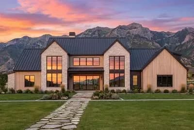 Contemporary Scandinavian House Plan with Bonus Room and Guest Suite